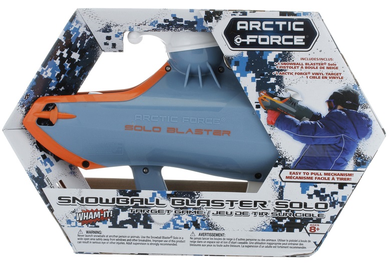 Wham-O Arctic Force SnowBall Blaster Solo (39026) - снежкобластер (Blue) купить в интернет-магазине icover