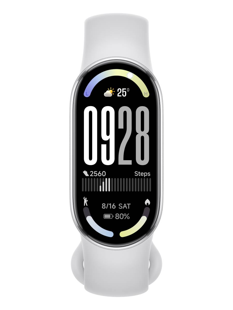 Фитнес браслет Xiaomi Smart Band 10 BHR07PSGL (Glacier Silver) купить в интернет-магазине icover