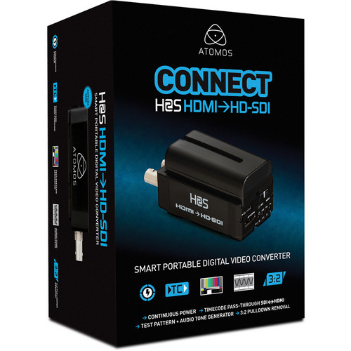 Atomos Connect H2S (ATOMH2S002) - миниконвертер HDMI to HD-SDI купить в интернет-магазине icover