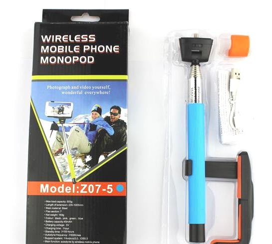 Yunteng Bluetooth monopod (Z07-5) - монопод со встроенным пультом (Blue) купить в интернет-магазине icover