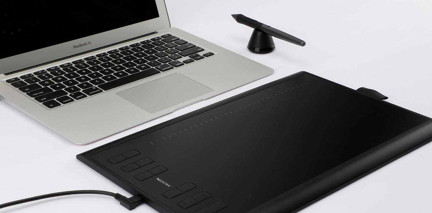 Графический планшет Huion Inspiroy H1060P (Black) купить в интернет-магазине icover