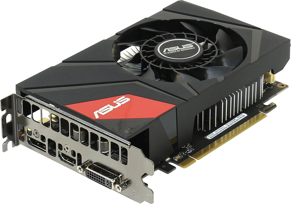 Видеокарта Asus GeForce GTX 950 Mini 2Gb 128bit (Black) купить в интернет-магазине icover