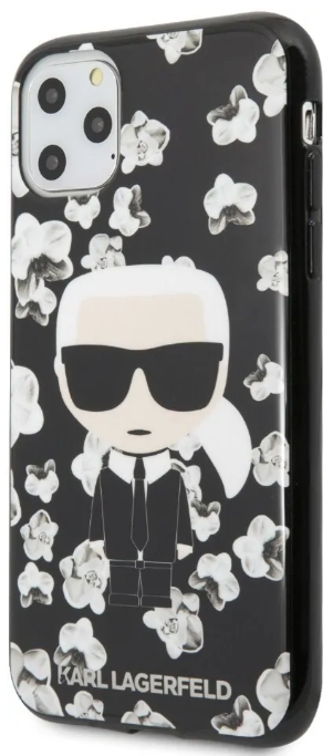 

Чехол Karl Lagerfeld TPU Collection Flower (KLHCN58FLFBBK) для iPhone 11 Pro (Black)