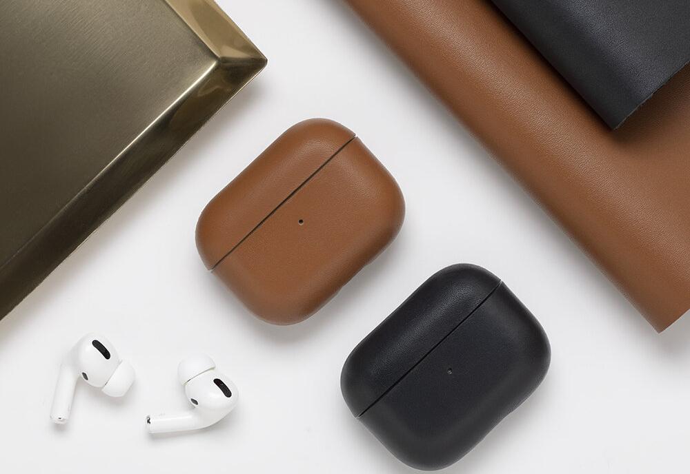 Чехол Native Union Leather Case (APPRO-LTHR-BRN-AP) для AirPods Pro (Tan) купить в интернет-магазине icover