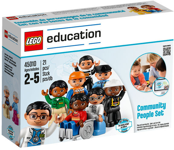 Классический конструктор Lego Education PreSchool Городские жители 45010 (Multicolor) купить в интернет-магазине icover