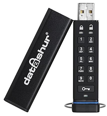 Защищенный флеш-накопитель iStorage DatAshur 4Gb (Black) купить в интернет-магазине icover