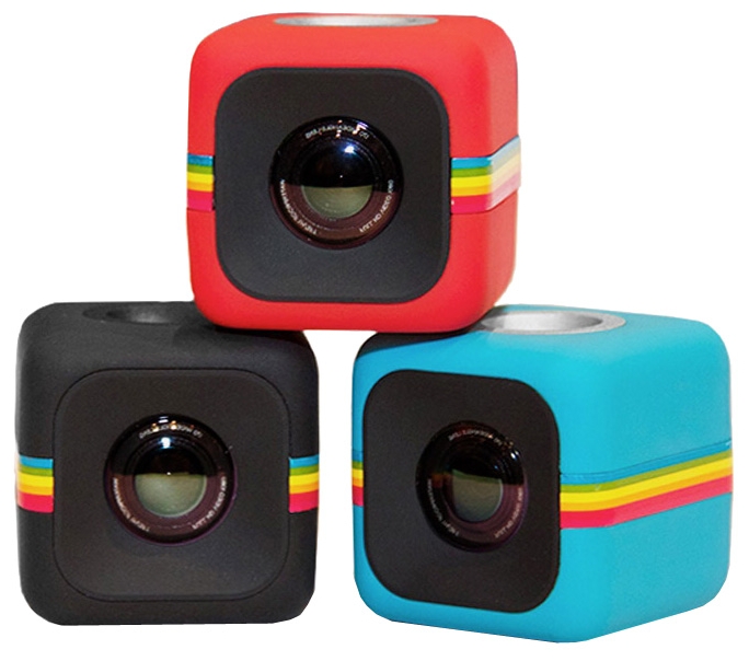 Polaroid Cube (POLC3BL) - экшн-камера (Blue) купить в интернет-магазине icover