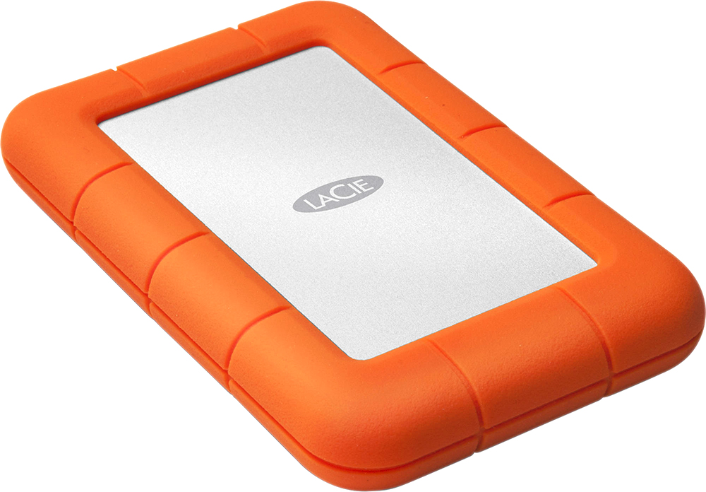 Внешний жесткий диск LaCie Rugged Mini 2.5" 1Tb USB 3.0 LAC301558 (Orange) купить в интернет-магазине icover