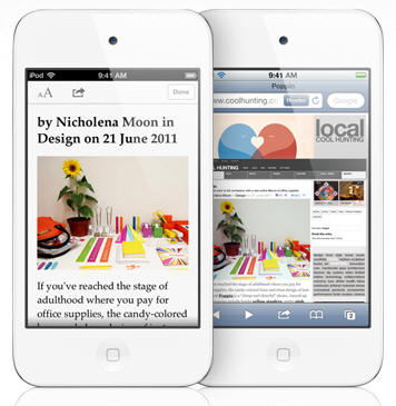 Apple iPod touch 4G 8GB (MC540RS/A) Black купить в интернет-магазине icover