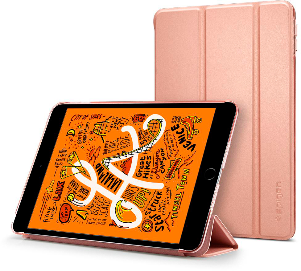 

Чехол Spigen Smart Fold (051CS26113) для iPad mini 5 (Rose Gold), Smart Fold