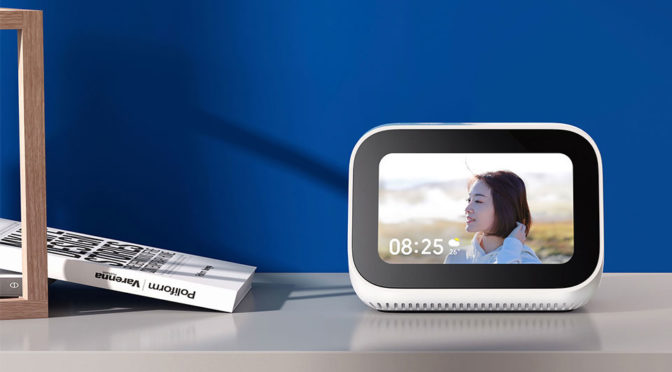 Умная колонка Xiaomi Mi Xiao AI Touchscreen Speaker (White) купить в интернет-магазине icover