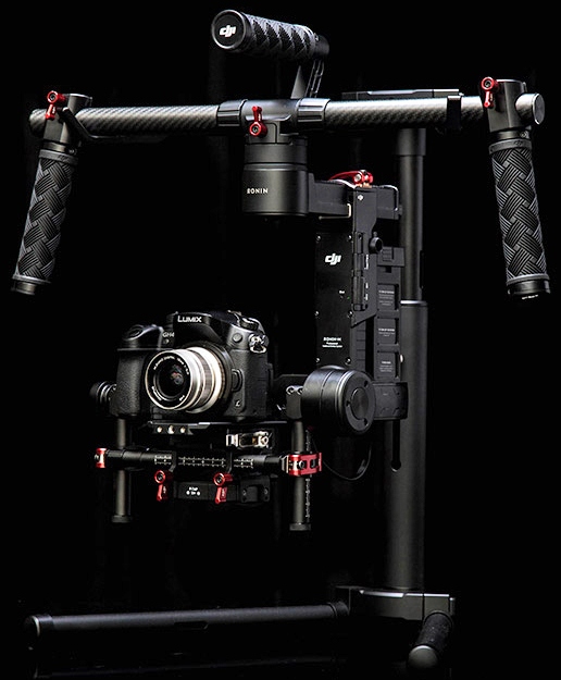 DJI Ronin-M - трехосевой подвес со стабилизацией для камер купить в интернет-магазине icover