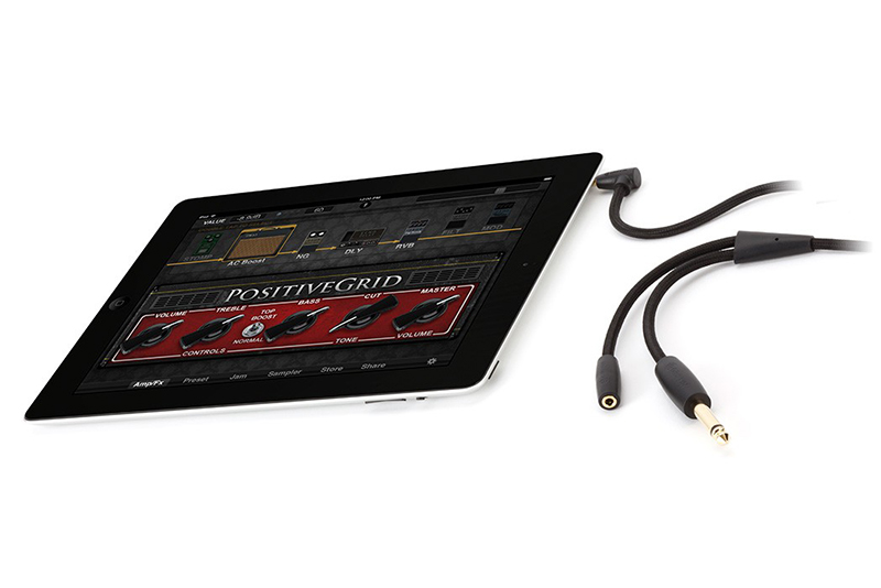 Griffin GuitarConnect Cable v2 -  кабель для подключения электрогитары к iPhone/iPad/iPod Touch купить в интернет-магазине icover