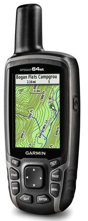 Карты для навигатора гармин 64 Купить портативный навигатор Garmin GPSMAP 64ST 010-01199-23 (Black/Gray) в Моск