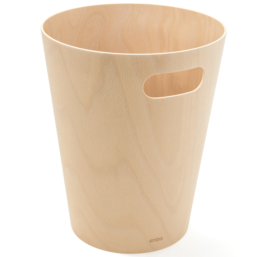 

Корзина для мусора Umbra Woodrow натуральное дерево