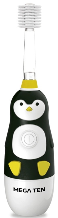 

Детская зубная щетка Mega Ten Sonic Kids Пингвиненок (Black)