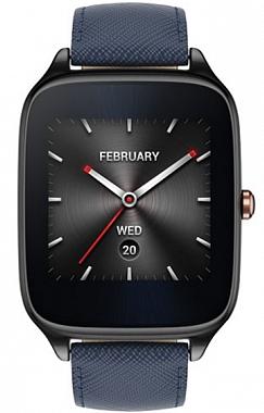Смарт-часы ASUS ZenWatch 2 WI501Q Leather Blue купить в интернет-магазине icover