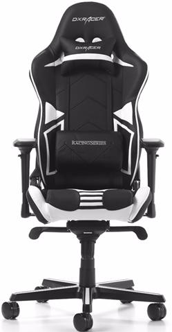 Компьютерное кресло Dxracer OH/RV131/NW (Black/White) купить в интернет-магазине icover