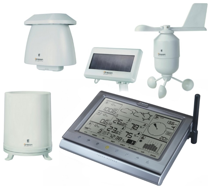 Метеостанция Oregon Scientific WMR200 (Silver/White) купить в интернет-магазине icover