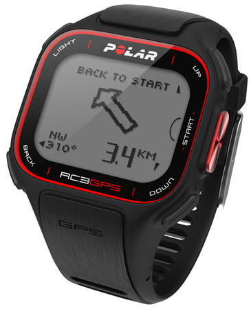 Polar RC3 GPS - пульсометр (Black) купить в интернет-магазине icover