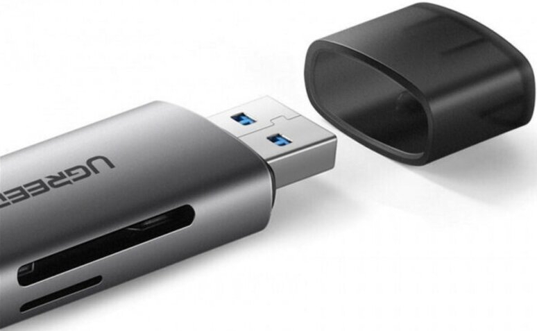 Кардридер UGREEN CM185 (50706) USB-C/USB-A TF/SD (Gray) купить в интернет-магазине icover