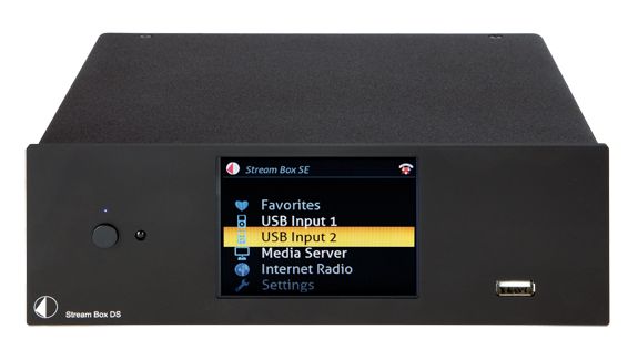 Pro-Ject Stream Box DSnet - сетевой проигрыватель (Black) купить в интернет-магазине icover