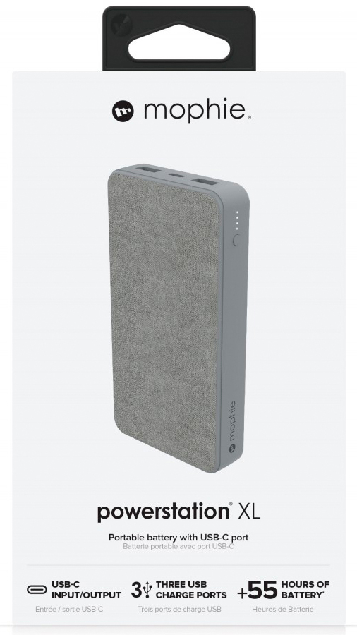 Внешний аккумулятор Mophie Powerstation PD XL (401102986) USB-C 15000 mAh (Grey) купить в интернет-магазине icover