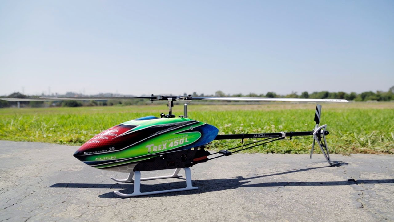 Align T-Rex 450L Dominator 6S KIT (RH45E17XT) - радиоуправляемый вертолет (Green) купить в интернет-магазине icover