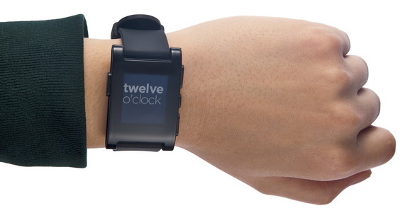 Pebble Smartwatch - умные часы для iPhone/iPod/iPad (Jet Black) купить в интернет-магазине icover
