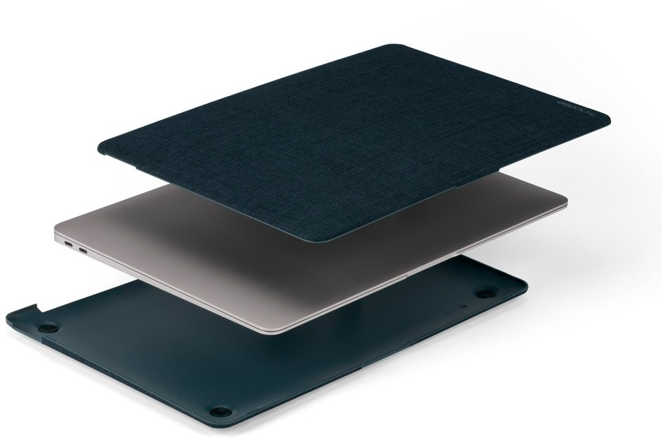 Чехол Incase Hardshell Woolenex (INMB200616-HNY) для MacBook Air 13" 2018 (Heather Navy) купить в интернет-магазине icover