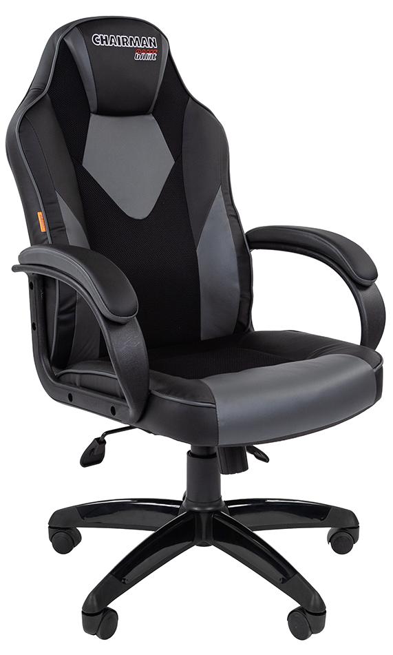 

Игровое кресло Chairman Game 17 (Black/Grey)