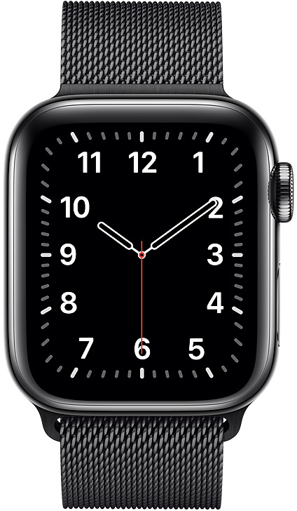 Ремешок Apple Milanese Loop (MTU12ZM/A) для Apple Watch SE/6 40 mm (Space Black) купить в интернет-магазине icover