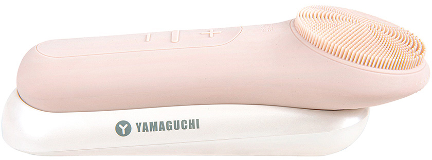 Прибор для очищения кожи и массажа лица Yamaguchi Silicone Cleansing Brush (Peach) купить в интернет-магазине icover