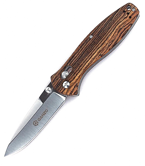 Ganzo G738 (G738-WD1) - нож складной (Wood) купить в интернет-магазине icover