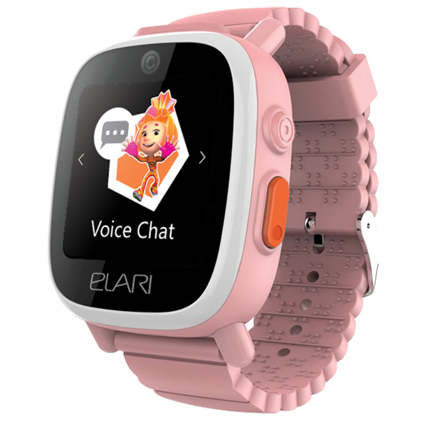 Детские часы-телефон Elari Fixitime 3 (Pink) купить в интернет-магазине icover