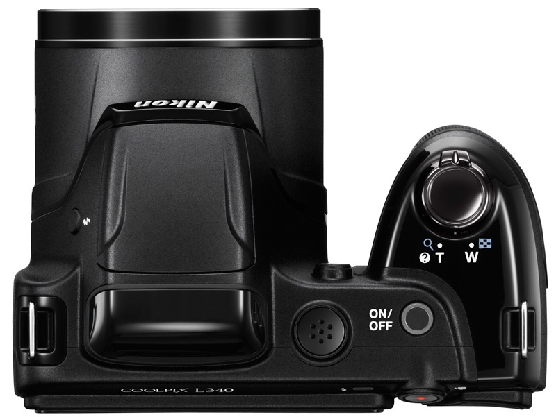 Nikon Coolpix L340 (VNA780E1) - цифровая фотокамера (Black) купить в интернет-магазине icover