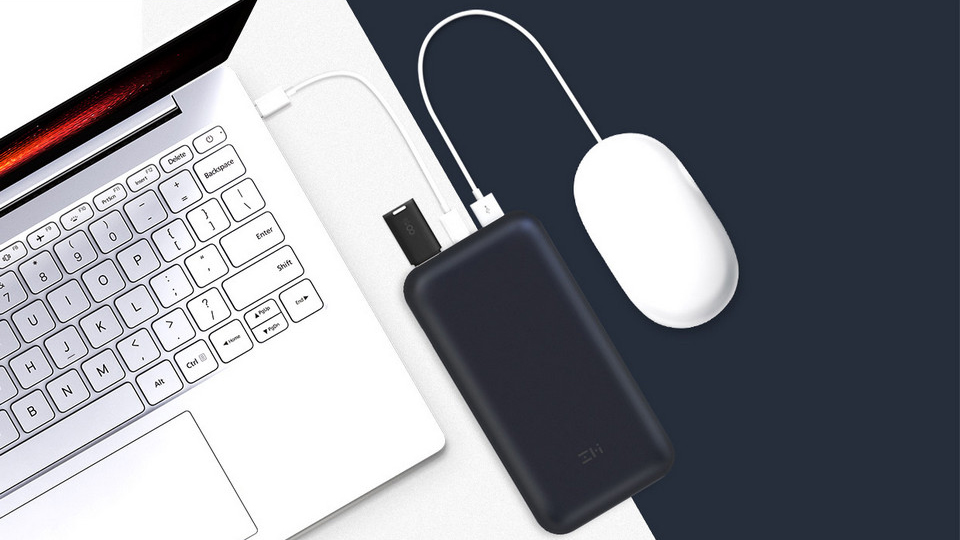 Внешний аккумулятор Xiaomi ZMI QB815 15000 mAh (Black) купить в интернет-магазине icover