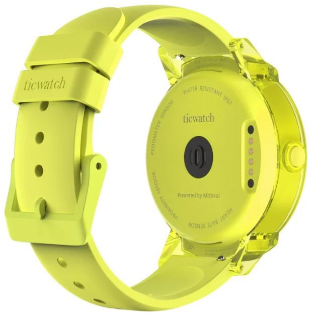 Умные часы Ticwatch Express (Lemon) купить в интернет-магазине icover