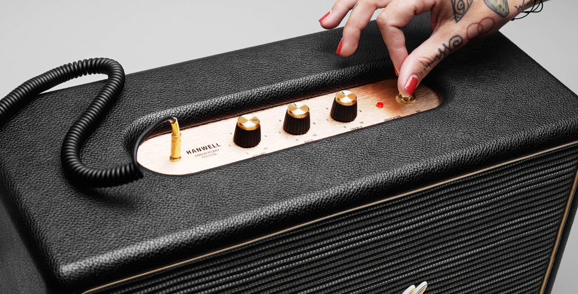 Акустика Marshall Hanwell (Black) юбилейная версия купить в интернет-магазине icover