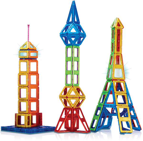 Магнитный конструктор Magformers Super Steam set (710009) купить в интернет-магазине icover