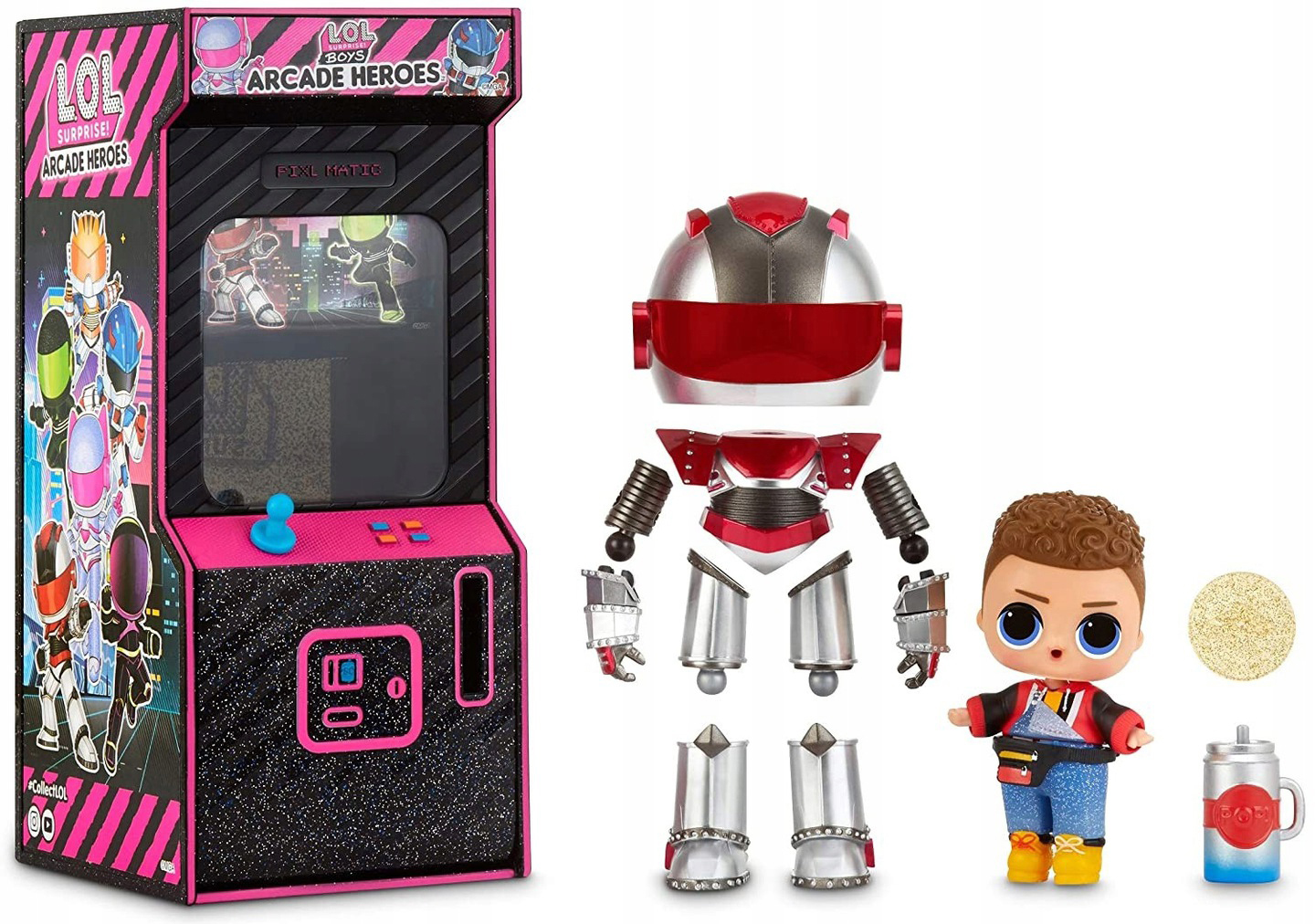 

Кукла-сюрприз LoL Surprise Boys Arcade Heroes (569367)