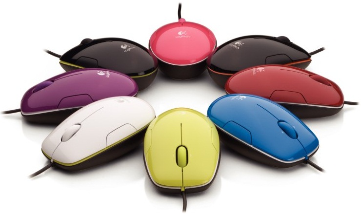 Logitech LS1 Laser Mouse (910-001160) - проводная мышь (Pink) купить в интернет-магазине icover