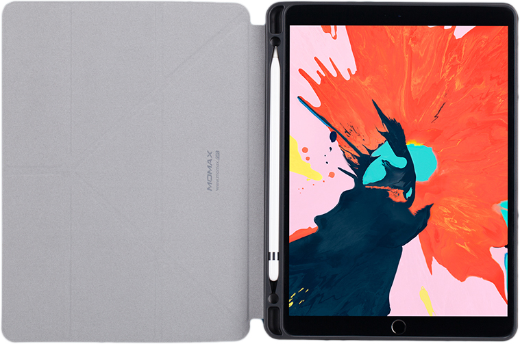 Чехол-книжка Momax Flip Cover Case with Apple Pencil 1 Holder (FPAP19M) для iPad Air 10.5″ (Grey) купить в интернет-магазине icover