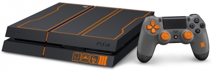 sony PlayStation 4 1Tb SE CUH 1208A Call of Duty Black OPS 3 Special Edition iCover