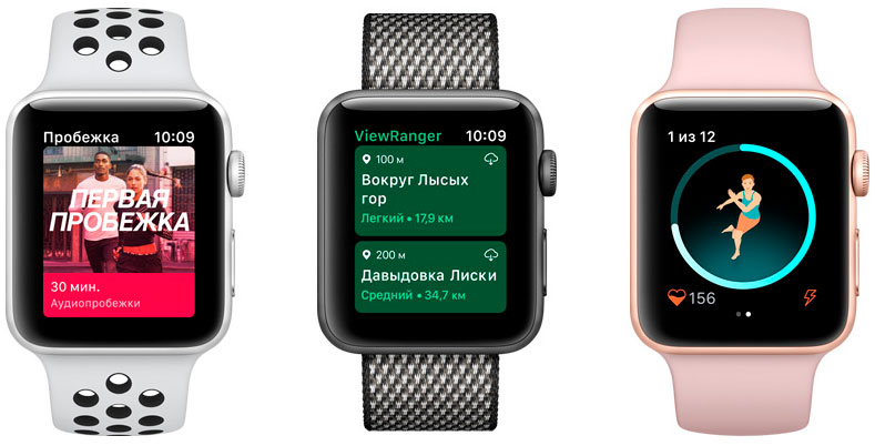 Умные часы Apple Watch Series 3 38 mm (Space Gray Aluminum/Black Sport Band) купить в интернет-магазине icover