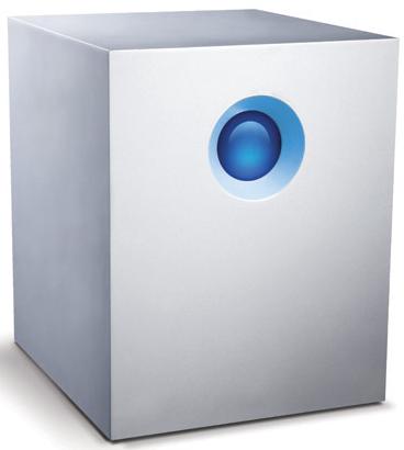 Сетевой накопитель + кабель LaCie 5big 40TB Thunderbolt 2 STFC4000400 (Silver) купить в интернет-магазине icover