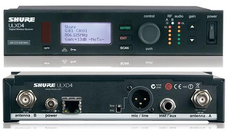 Shure ULXD14E K51 (A042098) - цифровая инструментальная радиосистема с портативным передатчиком ULXD1 (Black) купить в интернет-магазине icover