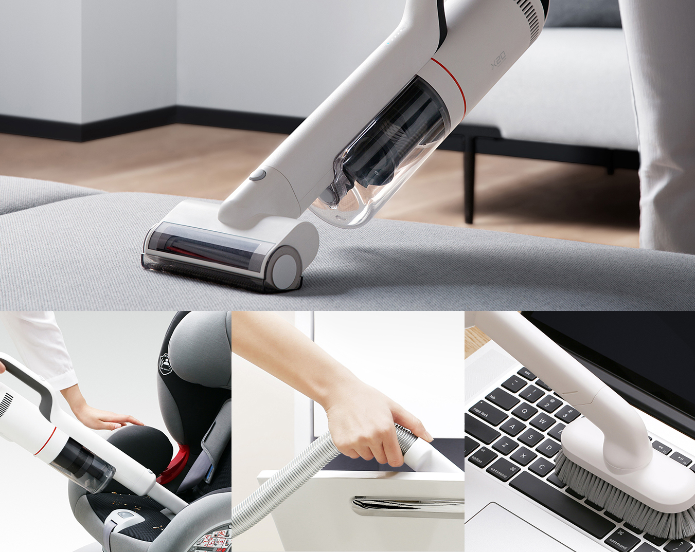 Пылесос Xiaomi Roidmi Cordless Vacuum Cleaner NEX X20 (White) купить в интернет-магазине icover