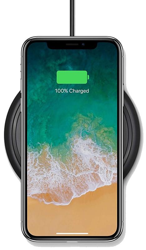 Беспроводная зарядная станция Mophie Wireless Charger Pad (Black) купить в интернет-магазине icover