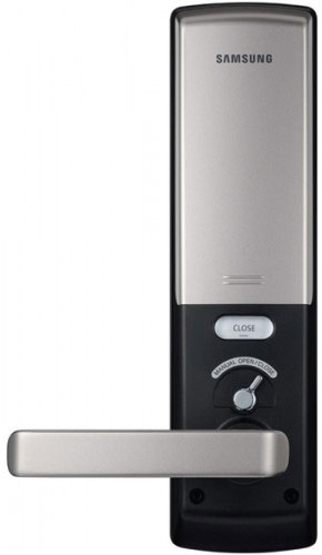 Электронный дверной замок с ручкой Samsung SHS-H635 FBS/EN 6020 (Silver) купить в интернет-магазине icover